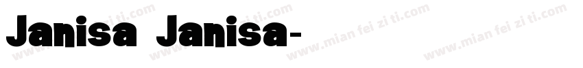 Janisa Janisa字体转换